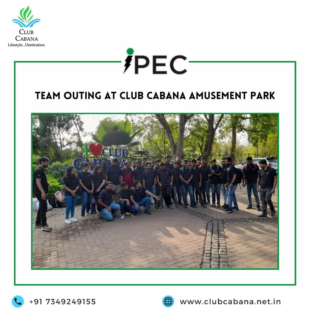 Ipec Corporate outing Bangalore memories captured at Club Cabana