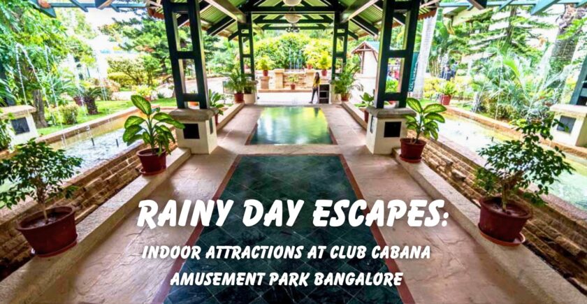 best resort with activities near Bangalore